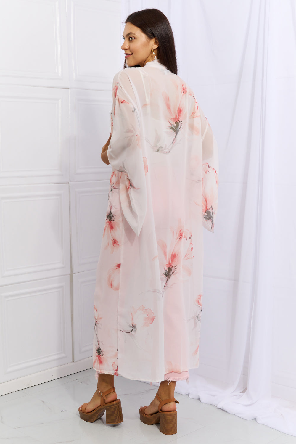 Blush on sale kimono cardigan