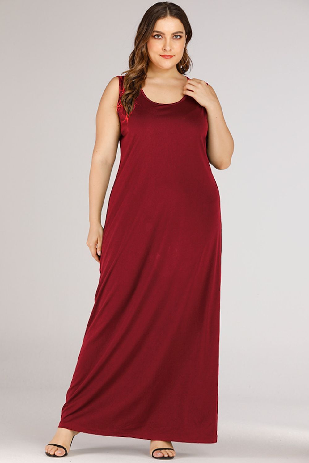 Tank top maxi sale dress plus size