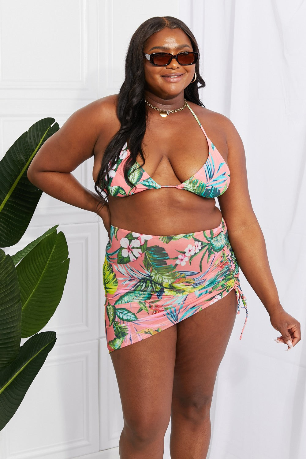 Swimsuit and sarong set online