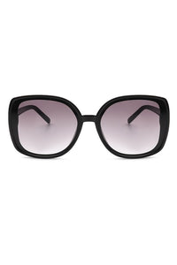 Women Square Oversize Retro Fashion Sunglasses
