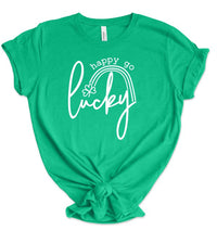 Happy Go Lucky Short Sleeve Graphic Tee