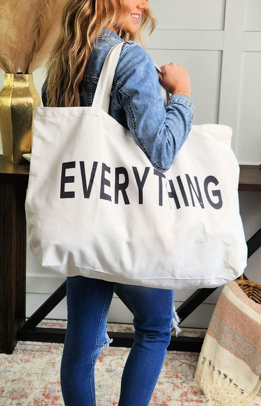 Everything X Large Tote Carry Bag Travel Bags