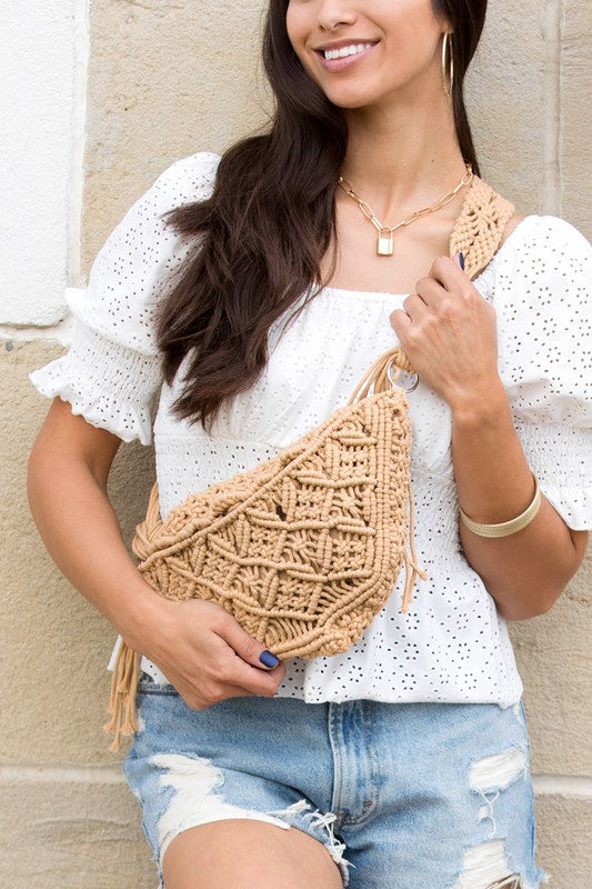 Macrame Sling Bag