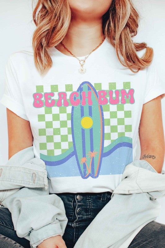 BEACH BUM GRAPHIC T-SHIRT