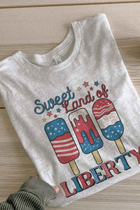 SWEET LAND OF LIBERTY USA GRAPHIC TEE / T-SHIRT