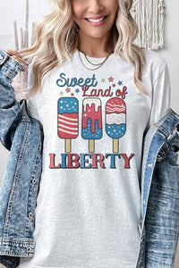 SWEET LAND OF LIBERTY USA GRAPHIC TEE / T-SHIRT