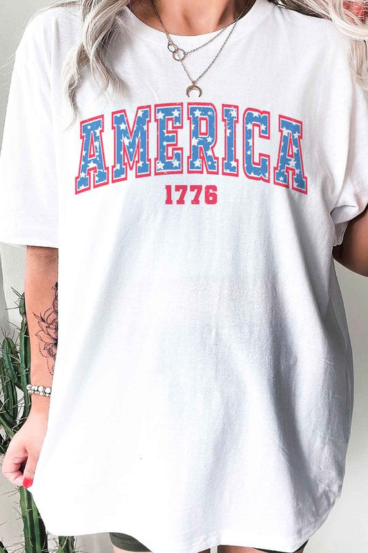 AMERICA USA GRAPHIC TEE / T-SHIRT