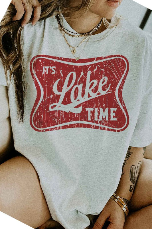 ITS LAKE TIME GRAPHIC TEE / T-SHIRT