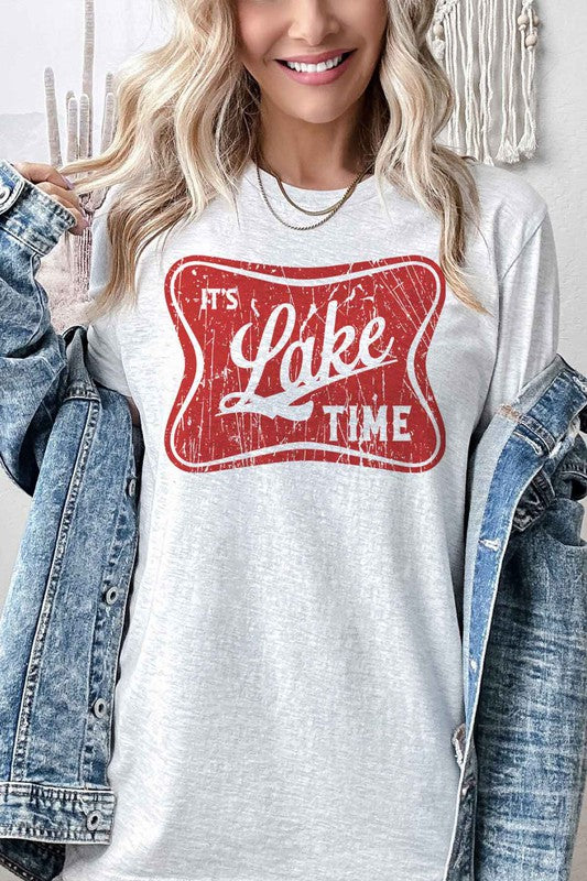 ITS LAKE TIME GRAPHIC TEE / T-SHIRT