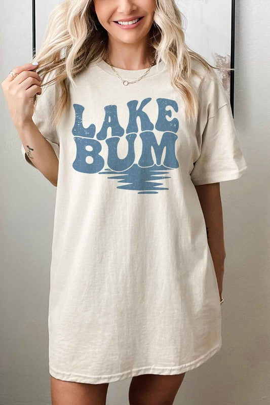 LAKE BUM OVERSIZED TEE  T-SHIRT