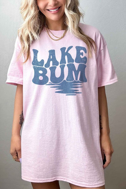 LAKE BUM OVERSIZED TEE  T-SHIRT