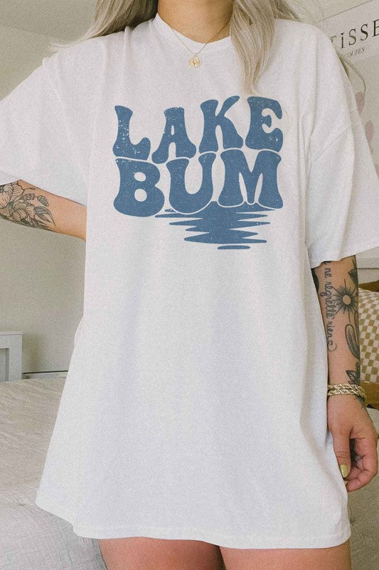 LAKE BUM OVERSIZED TEE  T-SHIRT