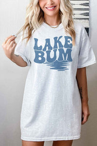 LAKE BUM OVERSIZED TEE  T-SHIRT