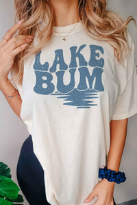 LAKE BUM OVERSIZED TEE  T-SHIRT