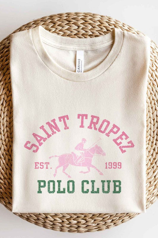 SAINT TROPEZ POLO CLUB GRAPHIC TEE / T-SHIRT