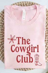 COWGIRL CLUB GRAPHIC TEE / T-SHIRT