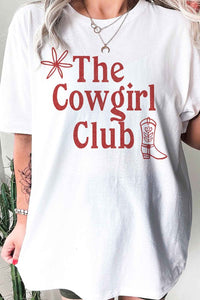 COWGIRL CLUB GRAPHIC TEE / T-SHIRT