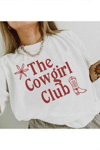 COWGIRL CLUB GRAPHIC TEE / T-SHIRT