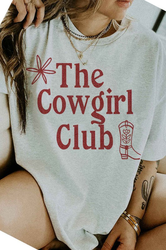 COWGIRL CLUB GRAPHIC TEE / T-SHIRT