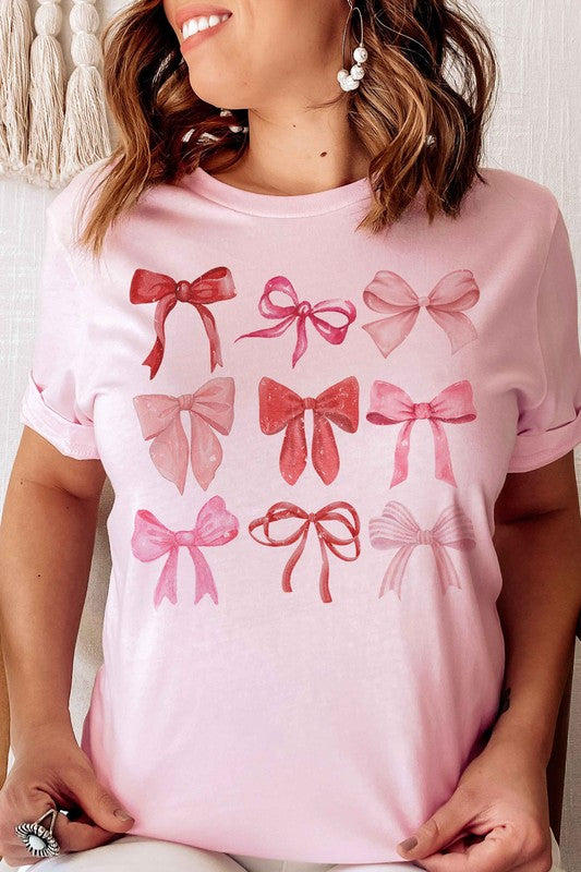 MULTI RIBBONS Graphic T-Shirt