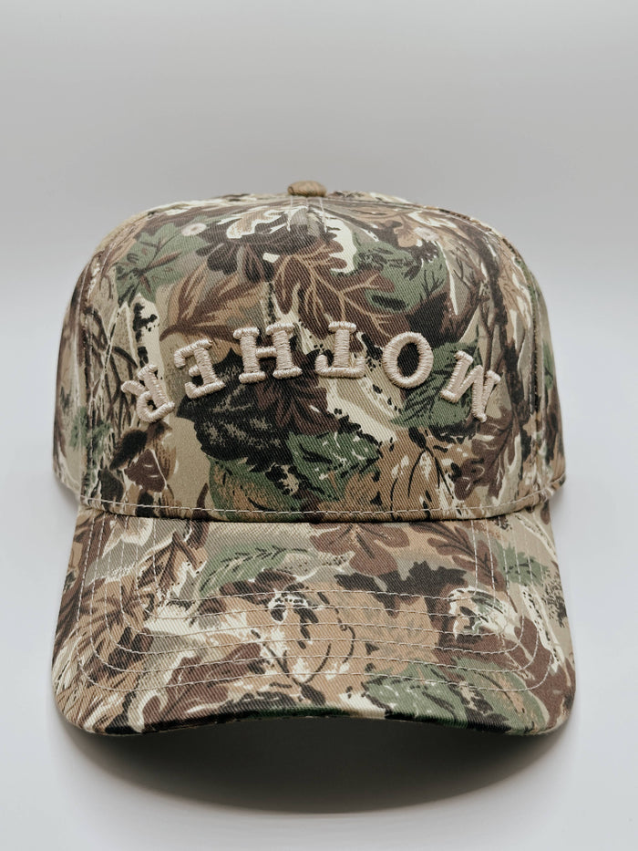 Embroidered Camo Hat Mother