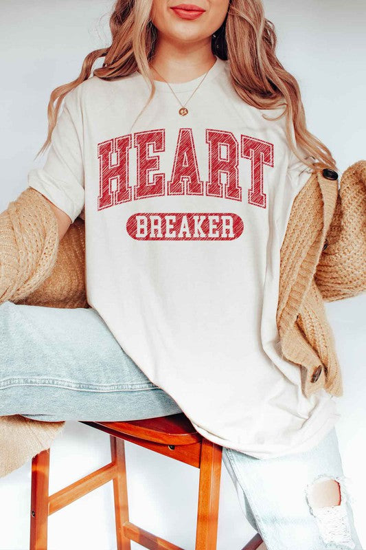 HEART BREAKER VALENTINES GRAPHIC TEE