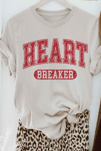 HEART BREAKER VALENTINES GRAPHIC TEE