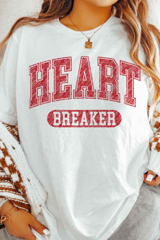 HEART BREAKER VALENTINES GRAPHIC TEE