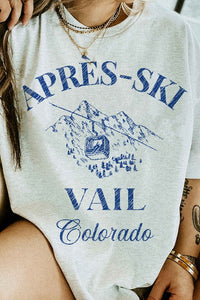 APRES SKI VAIL COLORADO GRAPHIC TEE