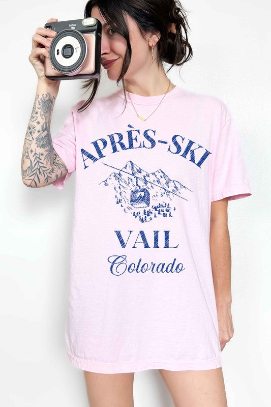 APRES SKI VAIL COLORADO GRAPHIC TEE