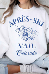 APRES SKI VAIL COLORADO GRAPHIC SWEATSHIRT