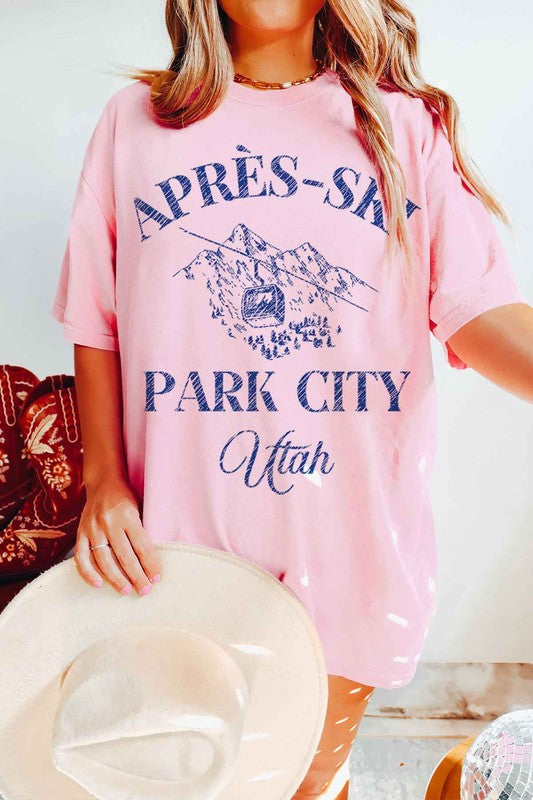 APRES SKI PARK CITY UTAH GRAPHIC TEE