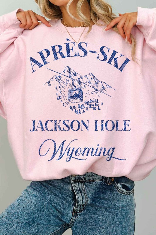 APRES SKI JACKSON HOLE OVERSIZED SWEATSHIRT