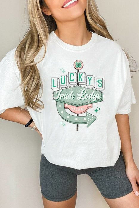 Lucky Irish Lodge Oversized Tee