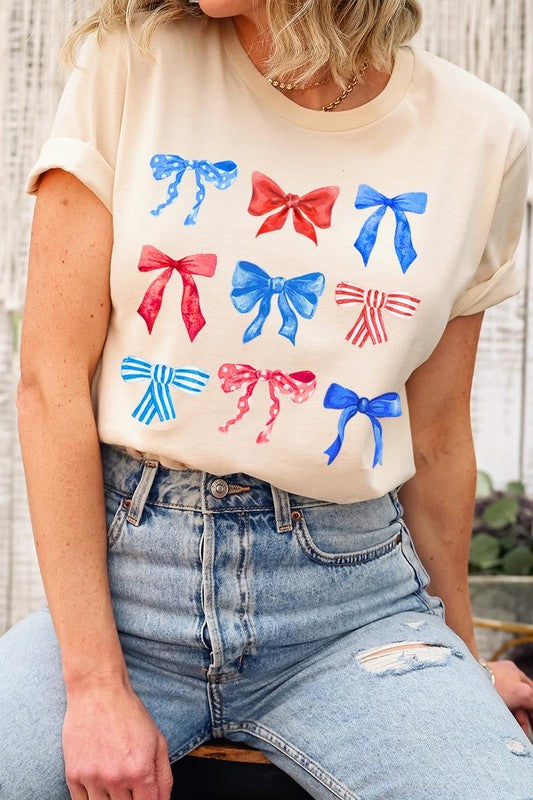 Coquette 4th Of July America Graphic T Shirts