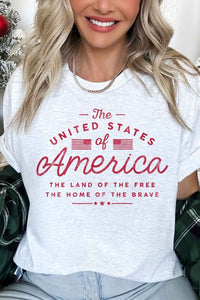 UNITED STATES OF AMERICA OVERSIZED TEE