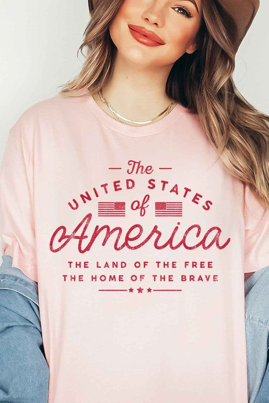 UNITED STATES OF AMERICA GRAPHIC TEE