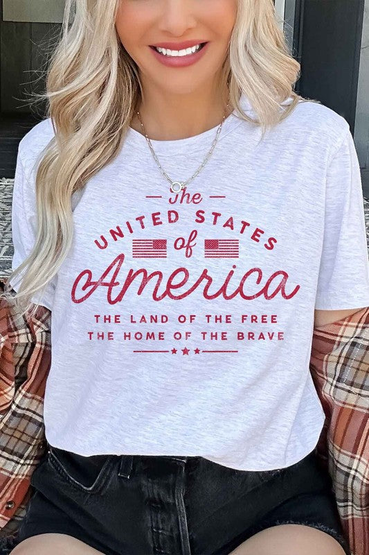 UNITED STATES OF AMERICA GRAPHIC TEE