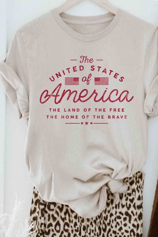 UNITED STATES OF AMERICA GRAPHIC TEE