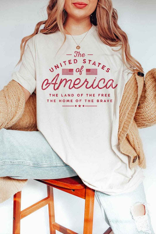 UNITED STATES OF AMERICA GRAPHIC TEE