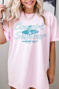 COWGIRL SUMMER WESTERN GRAPHIC TEE