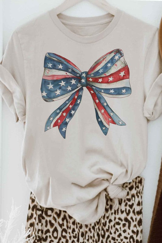 AMERICAN BOW COQUETTE GRAPHIC TEE