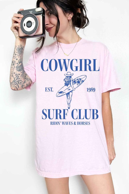 COWGIRL SURF CLUB GRAPHIC TEE