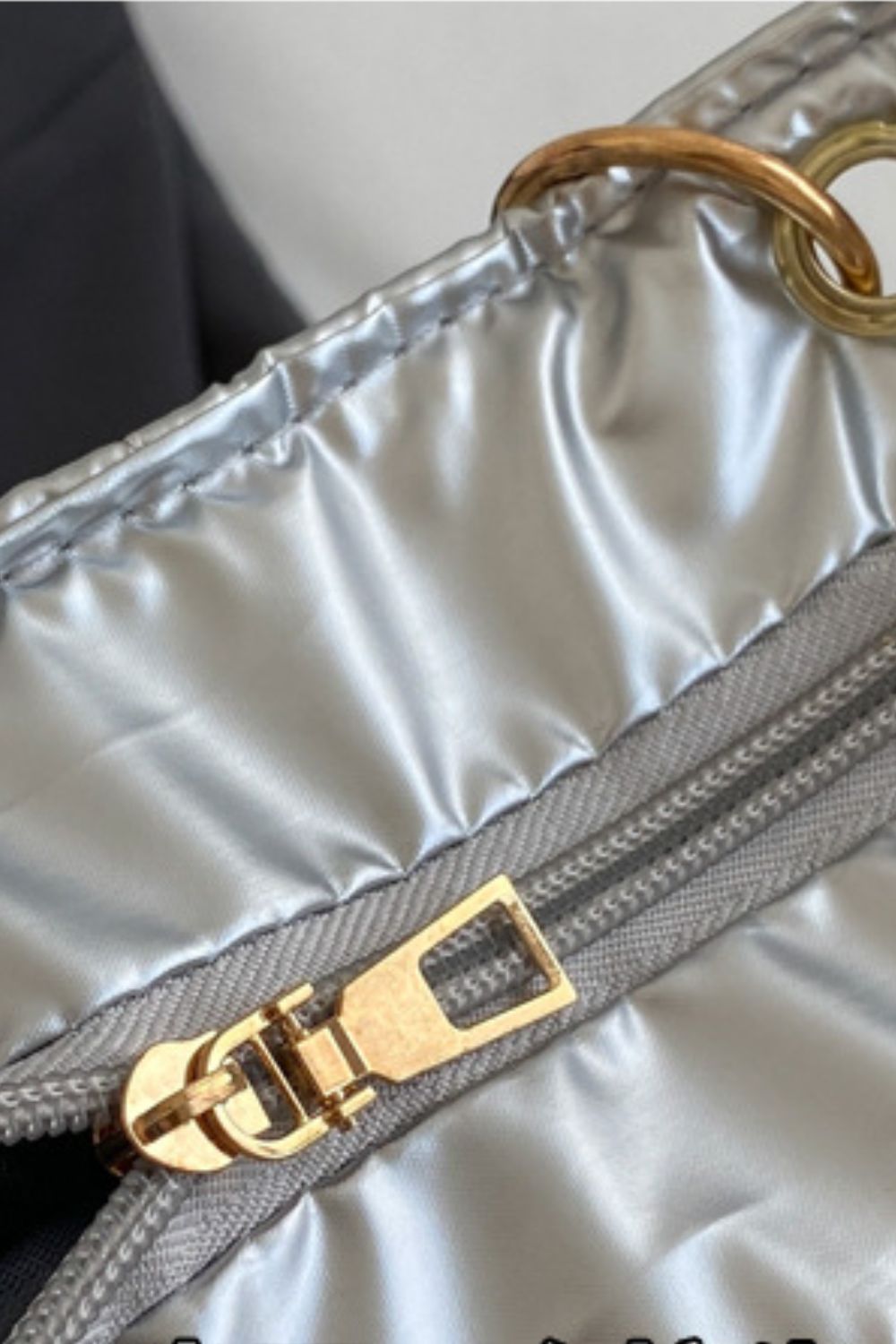 Bubble Texture Chain Handbag