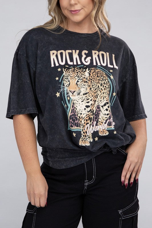Plus Rock & Roll World Tour Graphic Top