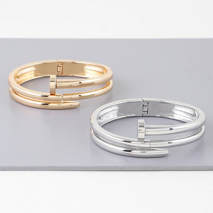 Shiny Nail Wrap Around Bracelet