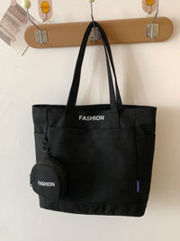 Canvas Tote Bag with Pouch