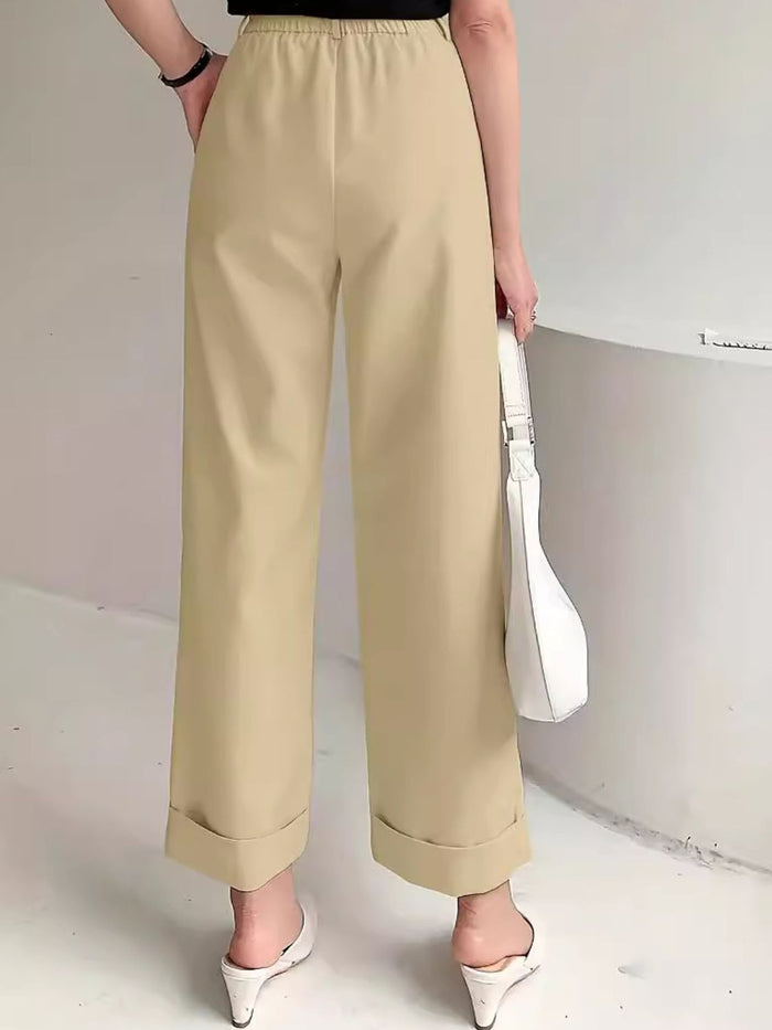 Full Size High Waist Pants