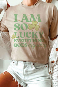 I AM SO LUCKY Graphic T-Shirt