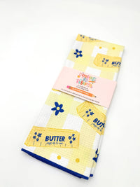 Butter- Microfiber Waffle Weave Tea Towel
